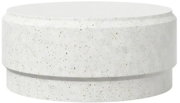 Elwood Indoor/Outdoor Barrel Concrete Coffee Table