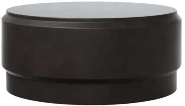 Elwood Indoor/Outdoor Barrel Concrete Coffee Table - Red