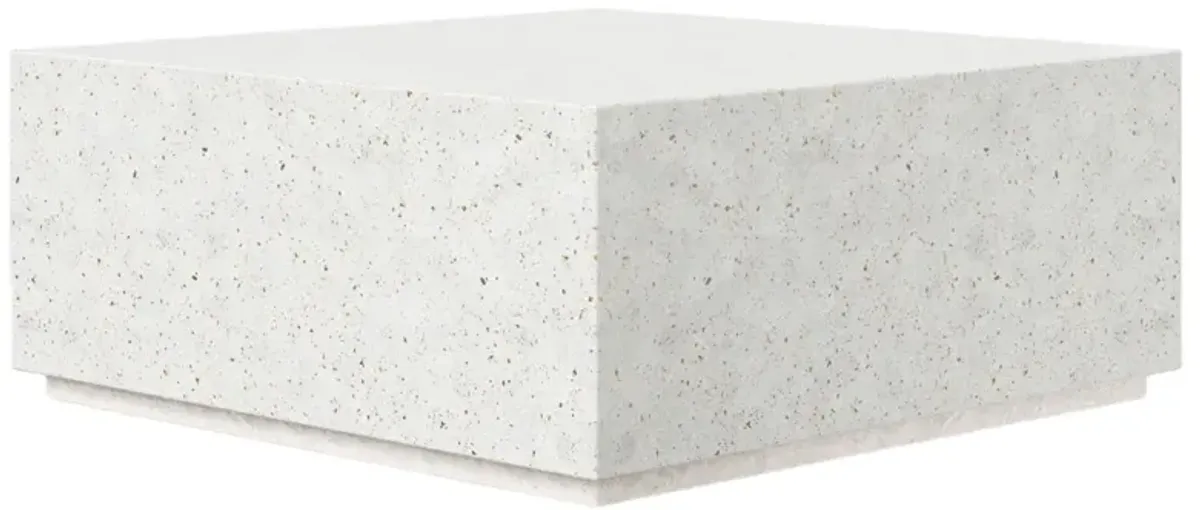 Elwood Indoor/Outdoor Square Concrete Coffee Table