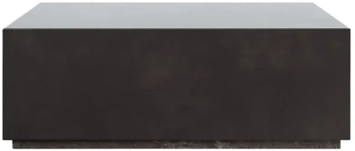 Elwood Indoor/Outdoor Square Concrete Coffee Table