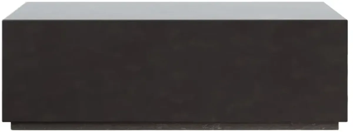 Elwood Indoor/Outdoor Square Concrete Coffee Table