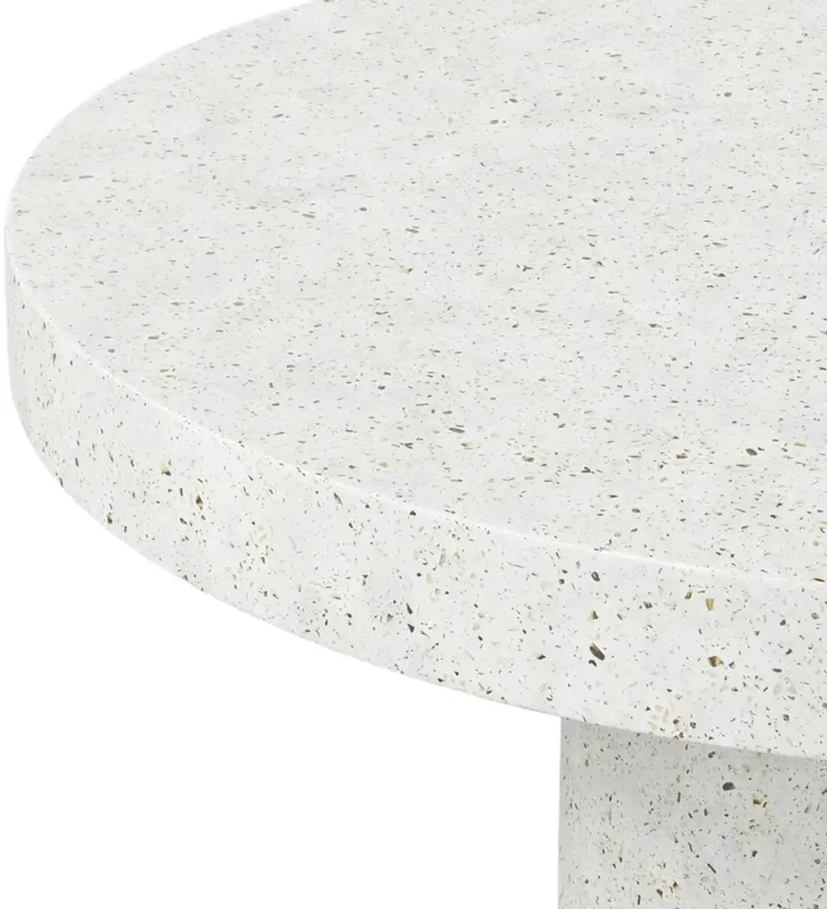 Elwood Indoor/Outdoor Round Concrete Dining Table