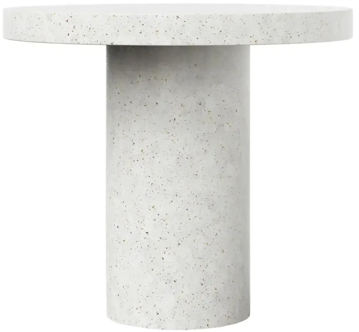 Elwood Indoor/Outdoor Round Concrete Dining Table