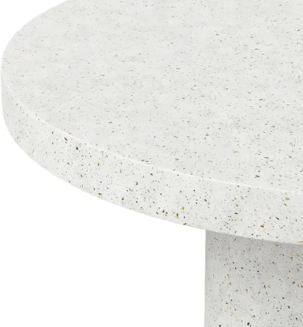 Elwood Indoor/Outdoor Round Concrete Dining Table