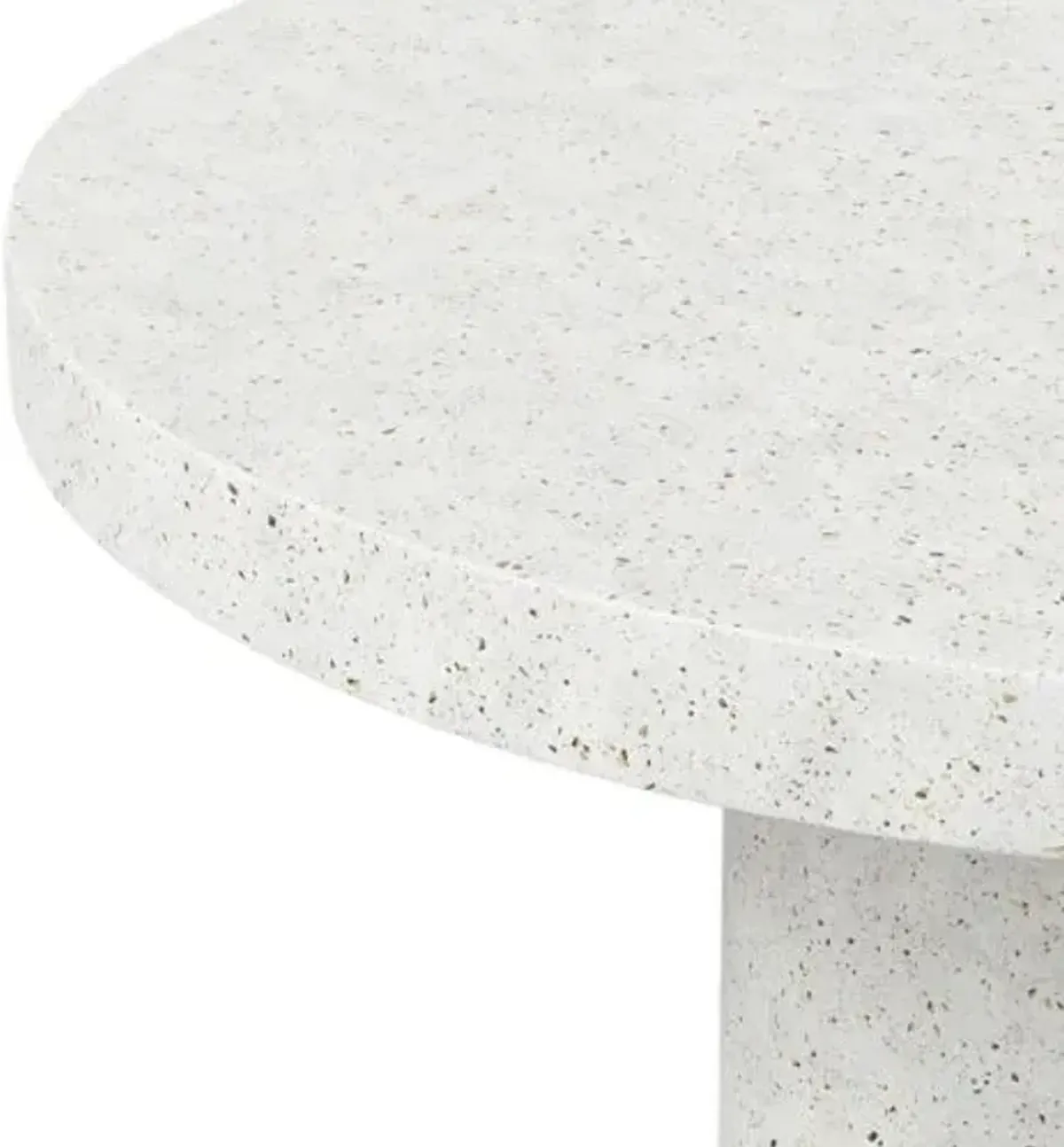 Elwood Indoor/Outdoor Round Concrete Dining Table - Handcrafted
