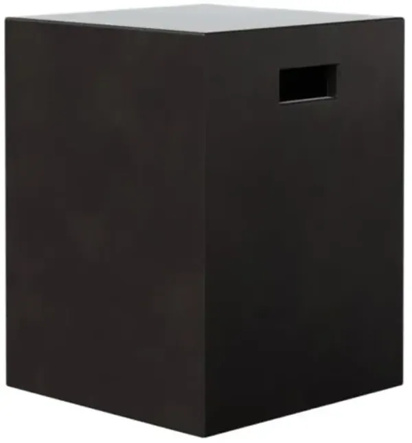 Elwood Indoor/Outdoor Concrete Stool - Red