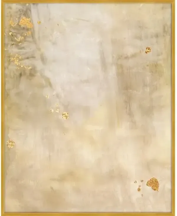Queen's Bath Mystic 10 Painting - 20" x 24" - Zoe Bios Creative - Gold