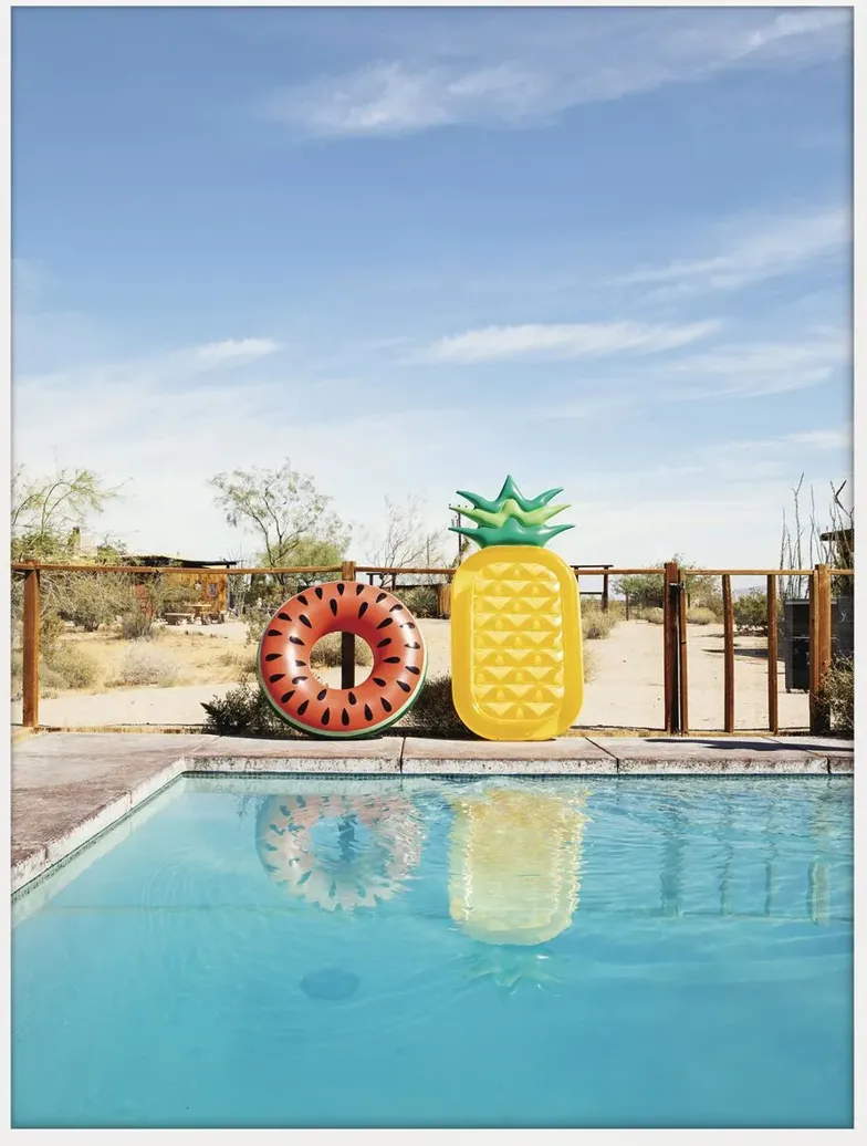 Pool Floats Photo, 24" x 32"