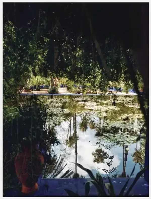 Water Mirror Photo - 24" x 32" - Zoe Bios Creative - Green