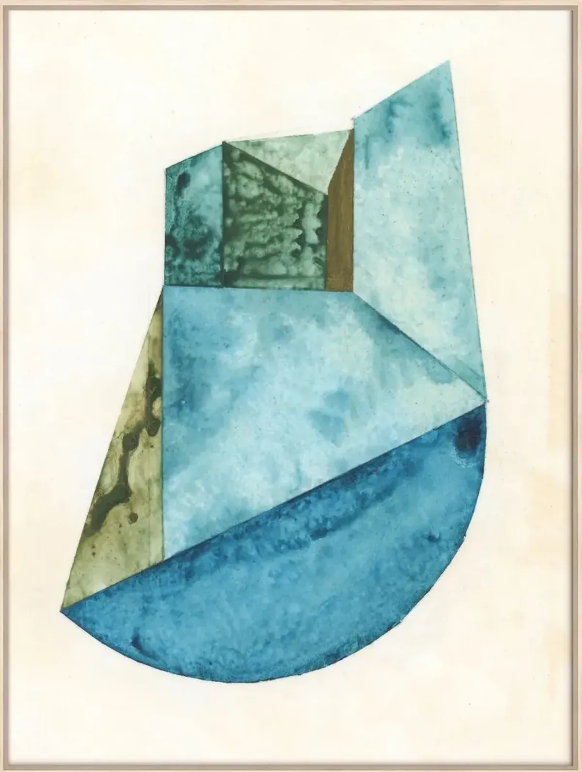 Blue Motel Room 2 Painting, 24" x 32"