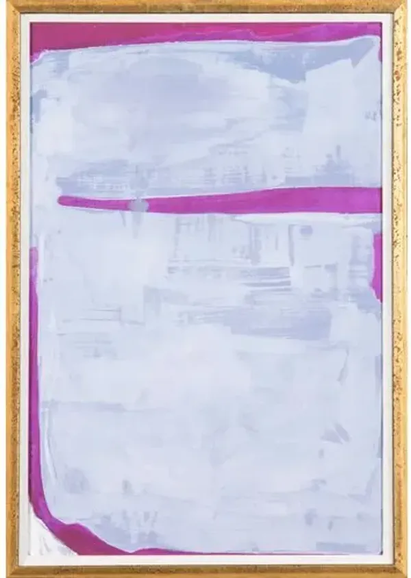 Paloma Picasso 1 Painting - 20" x 30" - Zoe Bios Creative - Purple