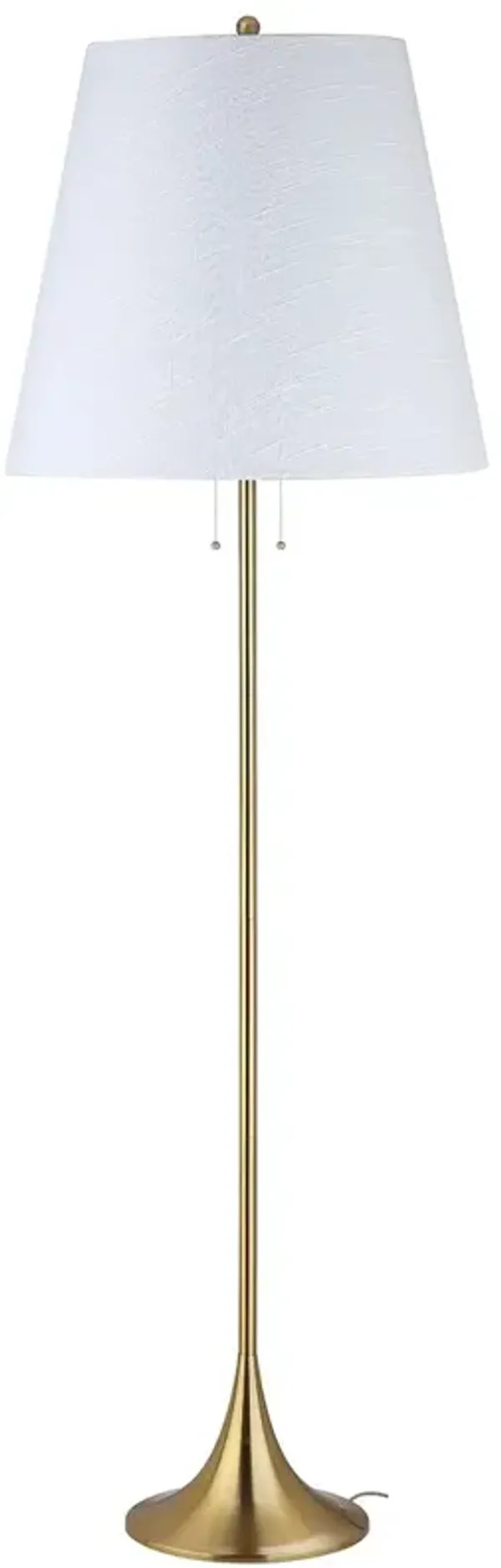 Eledrin Brass Floor Lamp - Gold