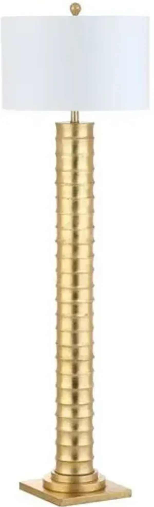 Elyndor Iron Floor Lamp - Gold