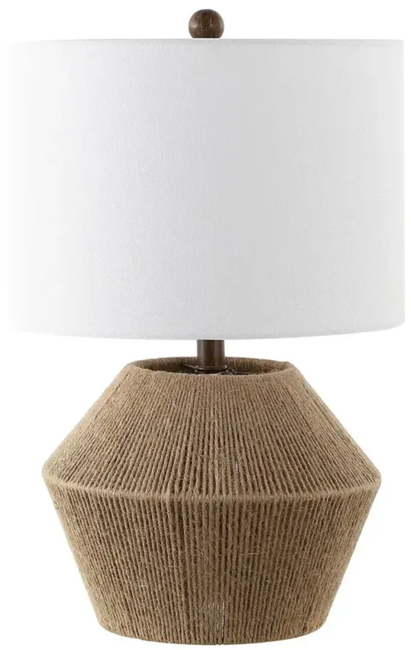 Stratos Rope Table Lamp - Brown