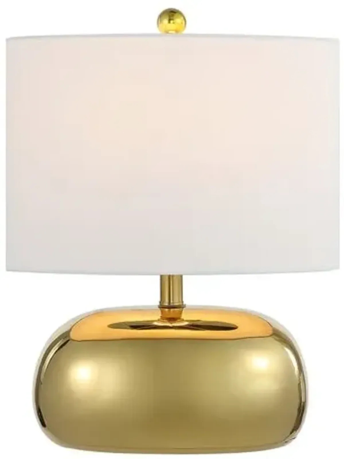 Calix Ceramic Table Lamp - Gold