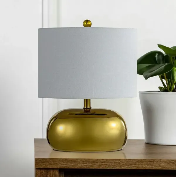 Calix Ceramic Table Lamp - Gold