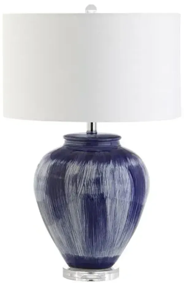 Odris Ceramic Table Lamp - Seaside Blue