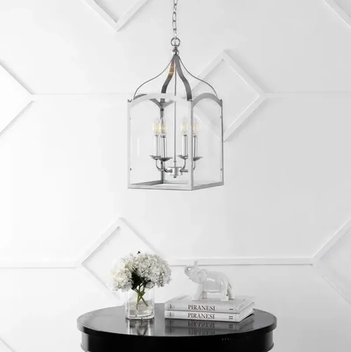 Lorwyn Iron 4-light Pendant - Silver