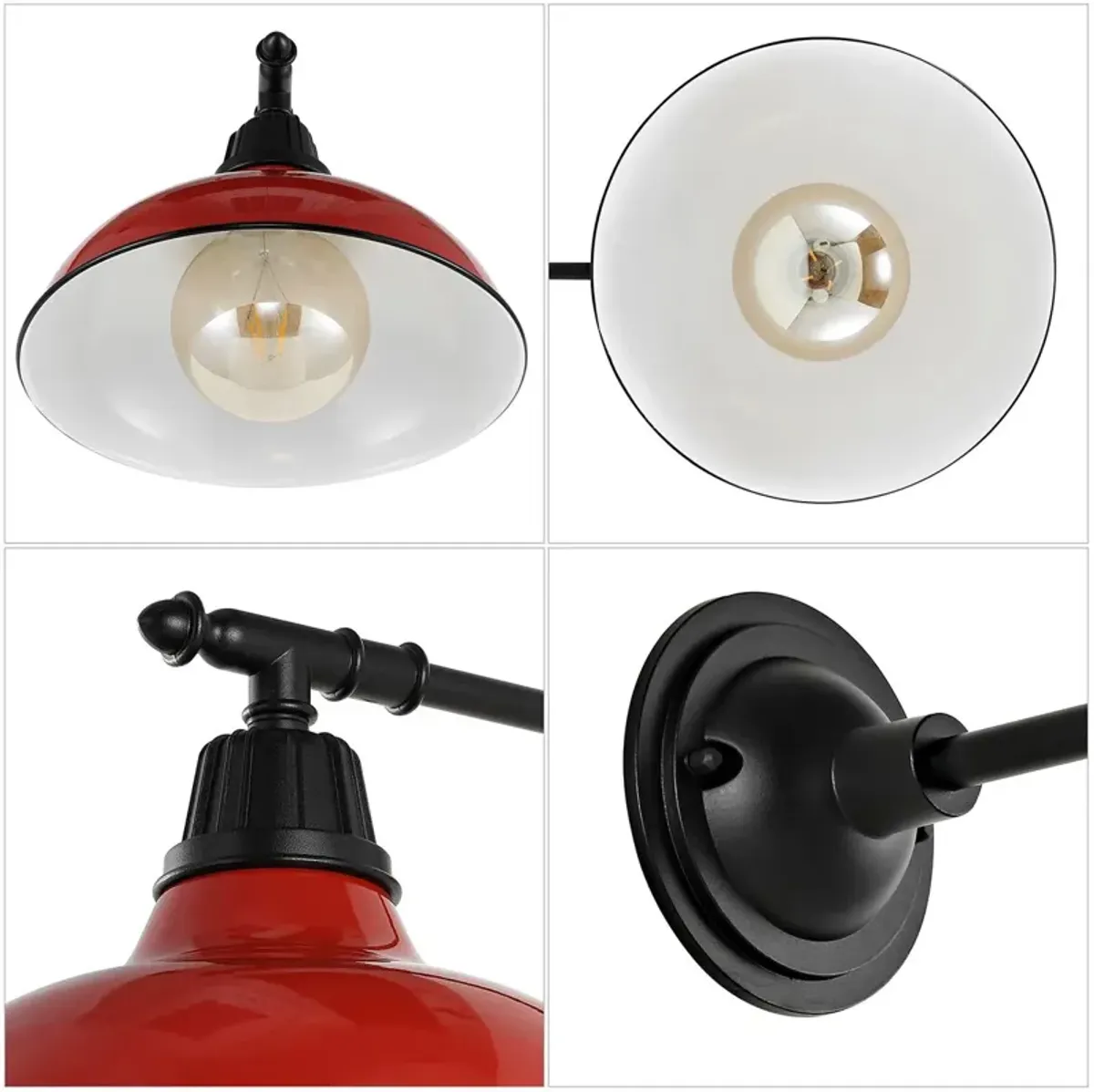 Azrya Iron Outdoor Wall Sconce