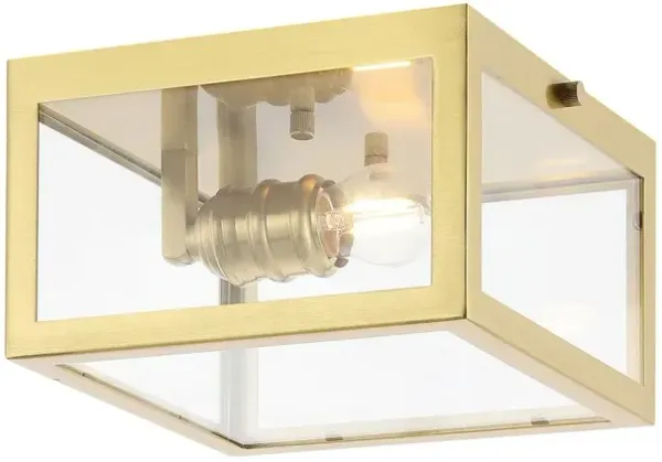 Lysara 1-Light Iron Flush Mount - Gold