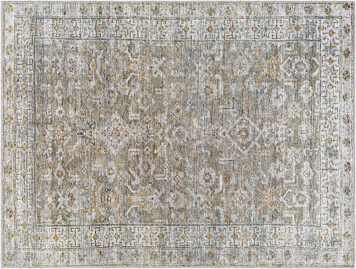 Darling Woven Rug, Cream/Ice Blue