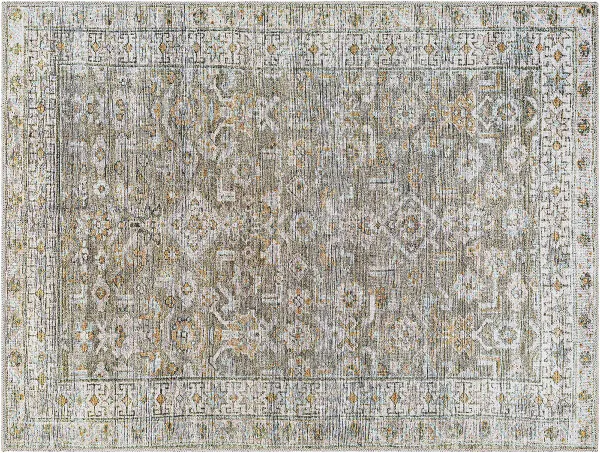 Darling Woven Rug, Cream/Ice Blue