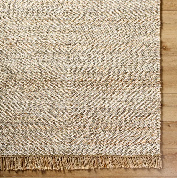 Kamey Fringe Handmade Rug, Brown