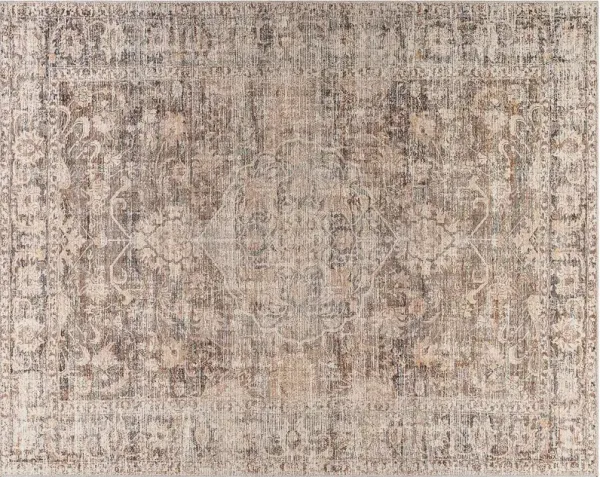 Marlene Woven Rug, Dark Brown