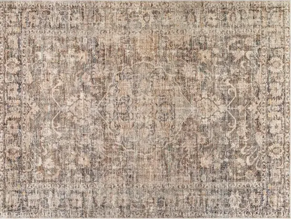 Marlene Woven Rug, Dark Brown