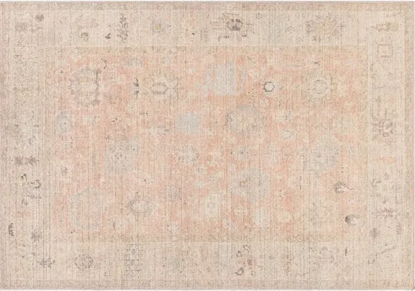 Marlene Woven Rug, Dusty Pink