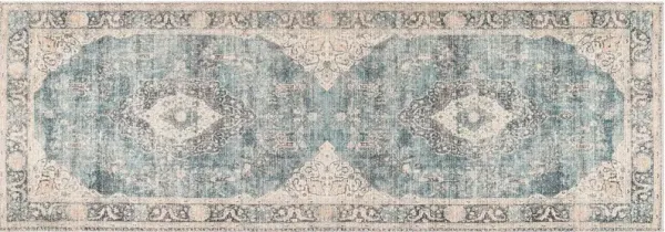 Marlene Woven Rug, Ice Blue
