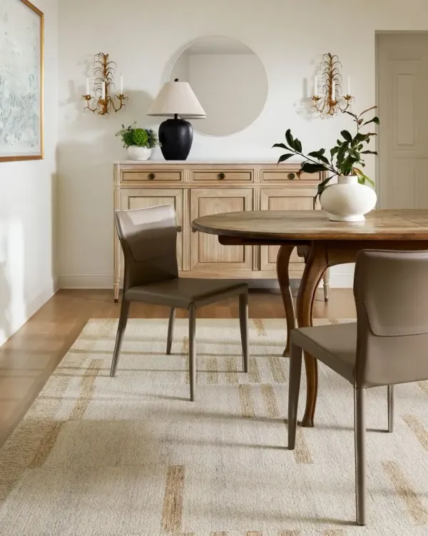 Max Handmade Rug, Ivory
