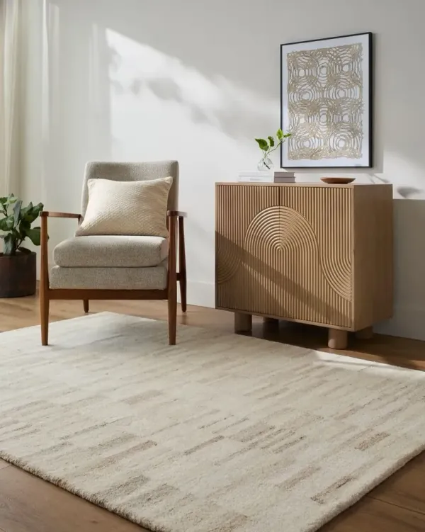 Max Handmade Rug, Tan