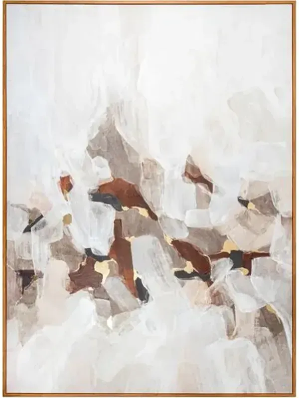 Kalahari Framed Canvas - 60" x 44" - Red