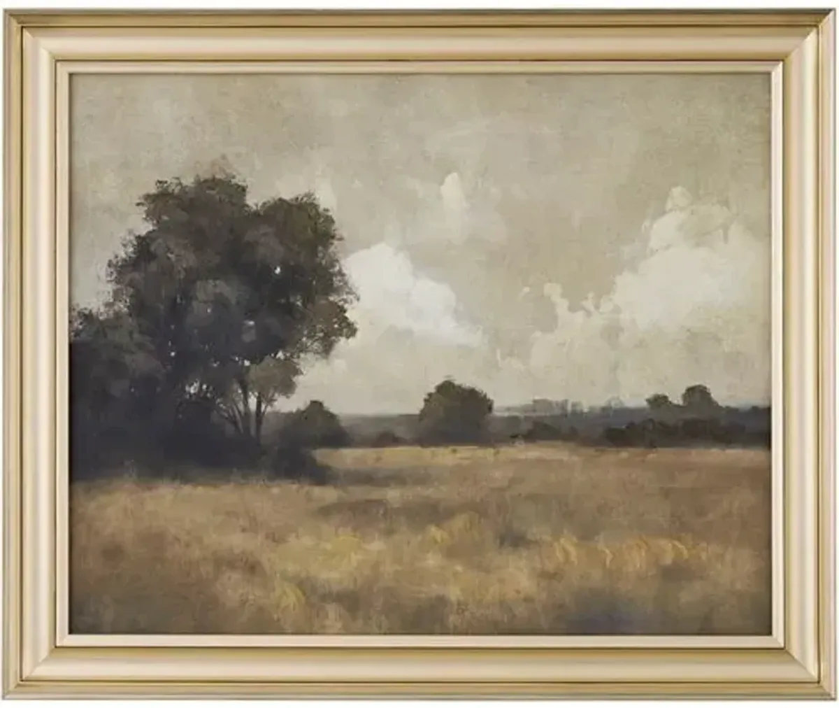 Eldorado III Framed Landscape - 23" x 19" - Green