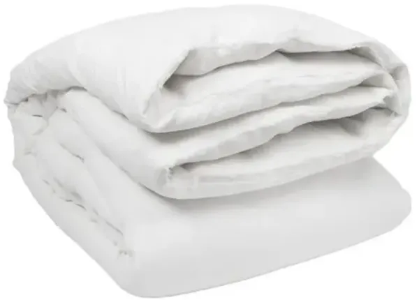 Hunter Linen Duvet Cover - Pom Pom at Home - White