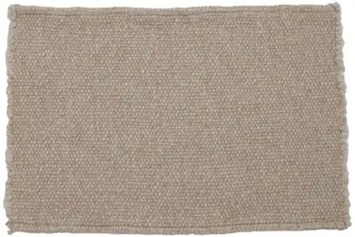 Set of 4 Porter Linen Placemats - Pom Pom at Home - Beige