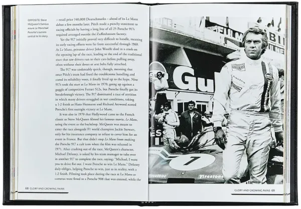 The Story of Porsche Leatherbound Book