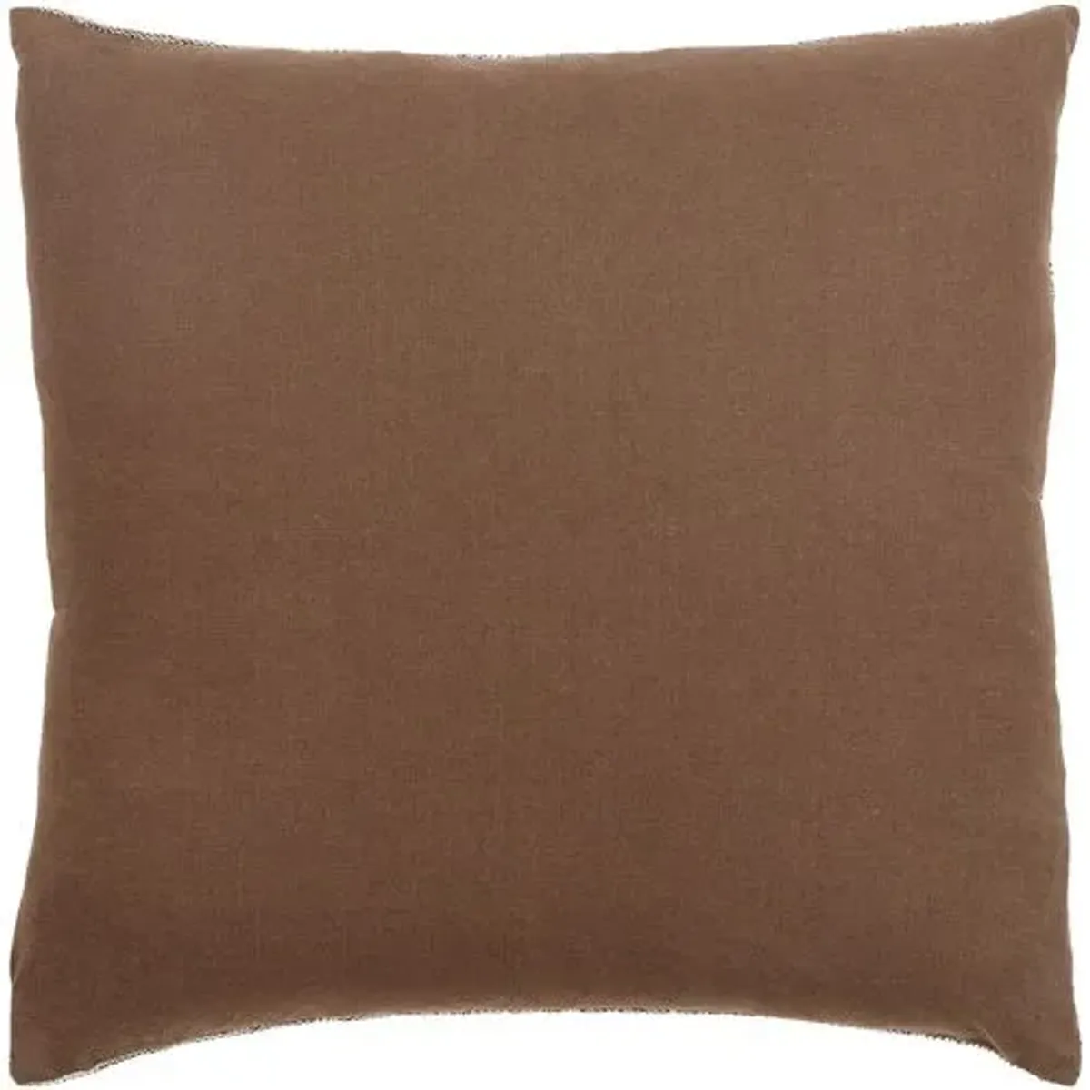 Myrna Patterned Wool Accent Pillow - Dark Brown/White - Becki Owens for Surya