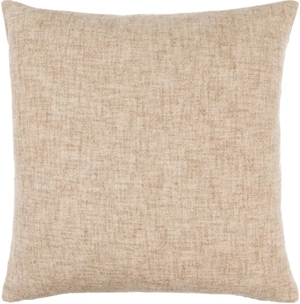 Mindy Cotton/Jute Accent Pillow, Beige