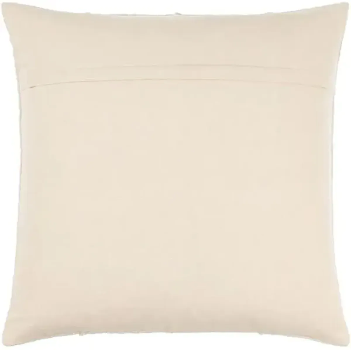 Mindy Vertical Seam Cotton Accent Pillow - Light Beige - Becki Owens for Surya