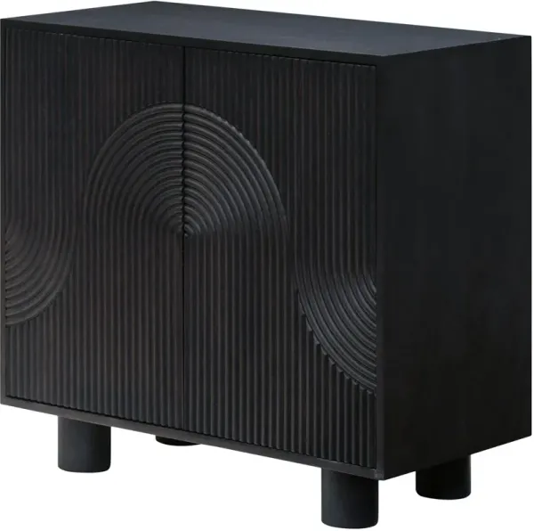 Ceilo 2-Door Wooden Cabinet