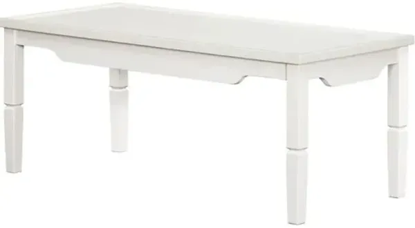 Doheny Wooden Coffee Table - Becki Owens for Surya - White