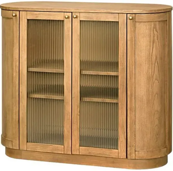 Penasco Wooden Cabinet - Brown - Becki Owens for Surya