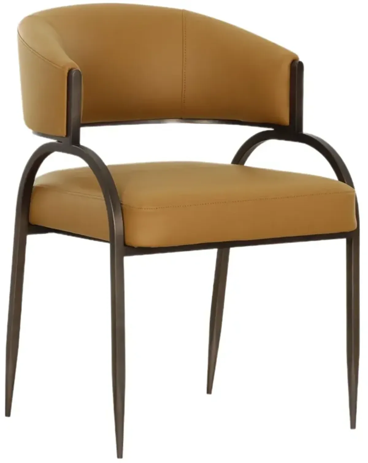 Raelin Vegan Leather Dining Chair