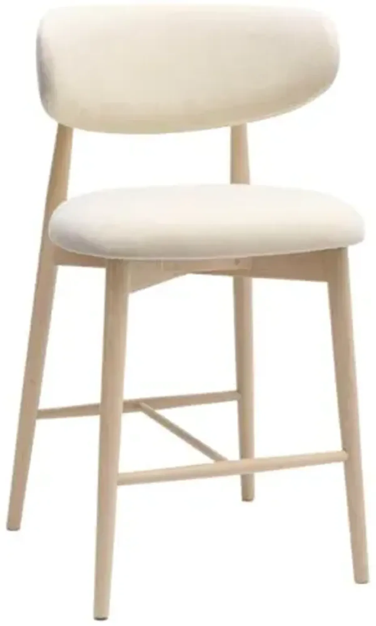 Zamira Velvet Counter Stool
