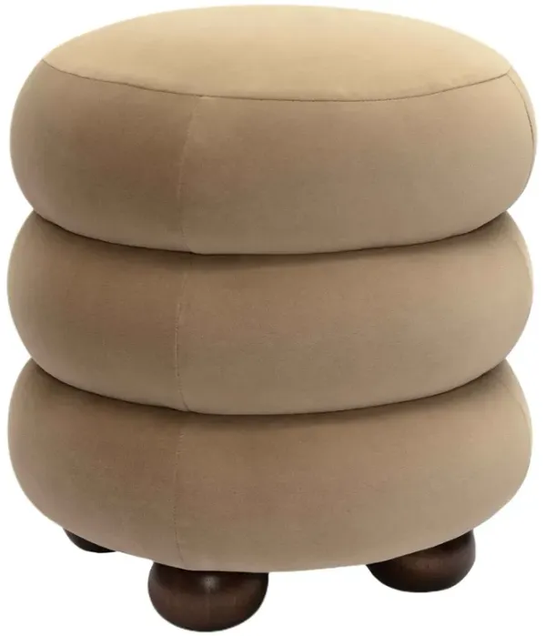 Osric Velvet Ottoman