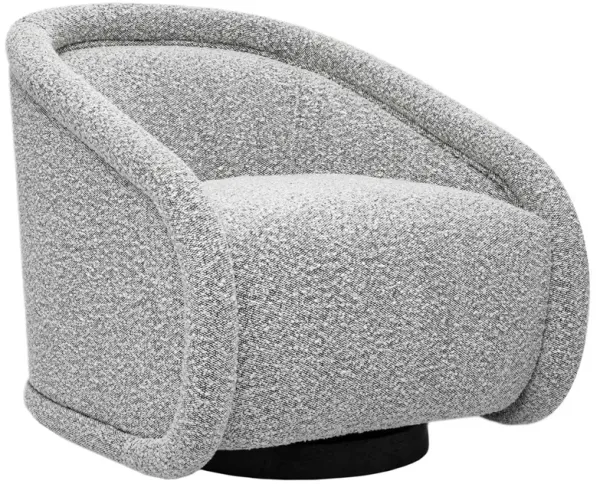 Jaspen Boucle Swivel Chair