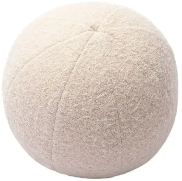 Nerine Long Mohair Ball Pillow