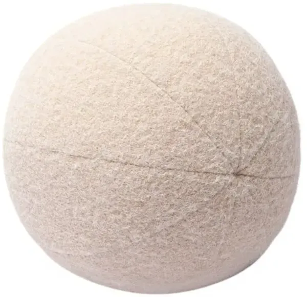 Nerine Long Mohair Ball Pillow